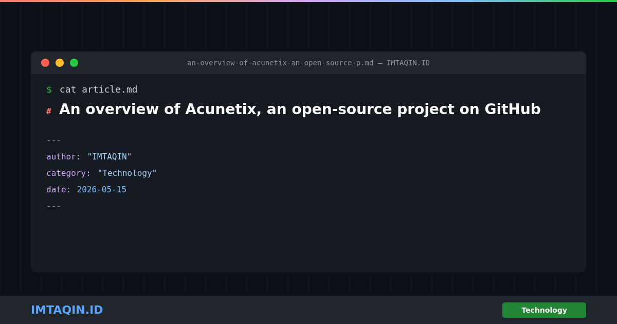rookreanimate/acunetix-crack-windows-latest: robust tool for security testing