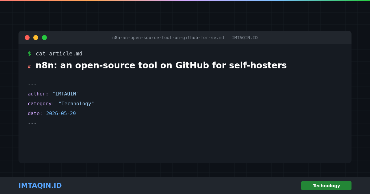 n8n: open-source utility for developers and tinkerers