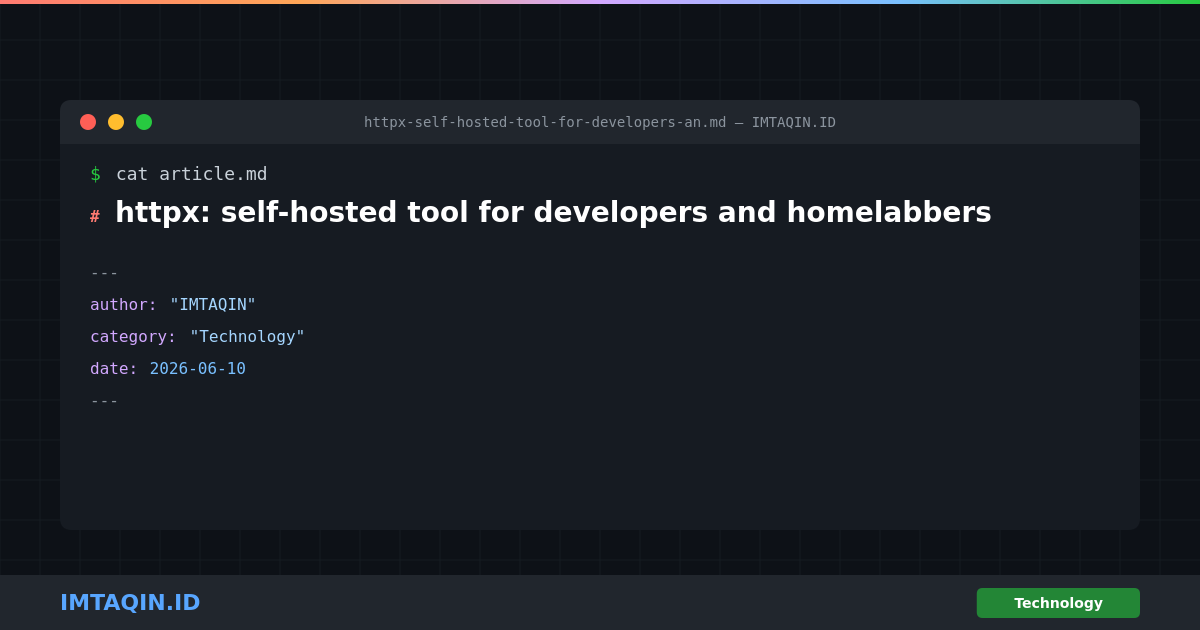 httpx: web reconnaissance often begins with a list of domains or IP addresses