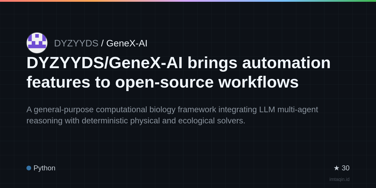dyzyyds/genex-ai: open-source utility for developers and tinkerers