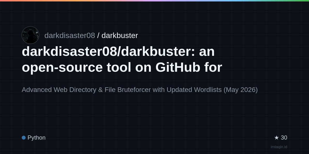 darkdisaster08/darkbuster: open-source project for self-hosters