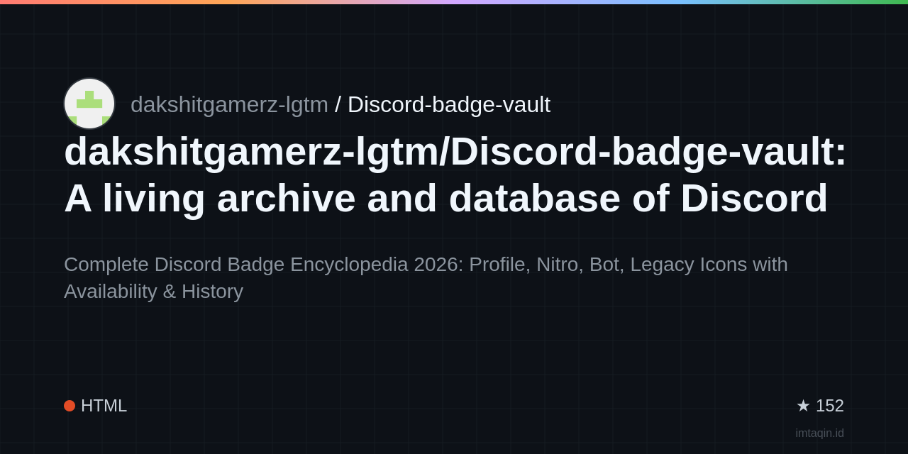 dakshitgamerz-lgtm/Discord-badge-vault: A living archive and database of Discord emoji