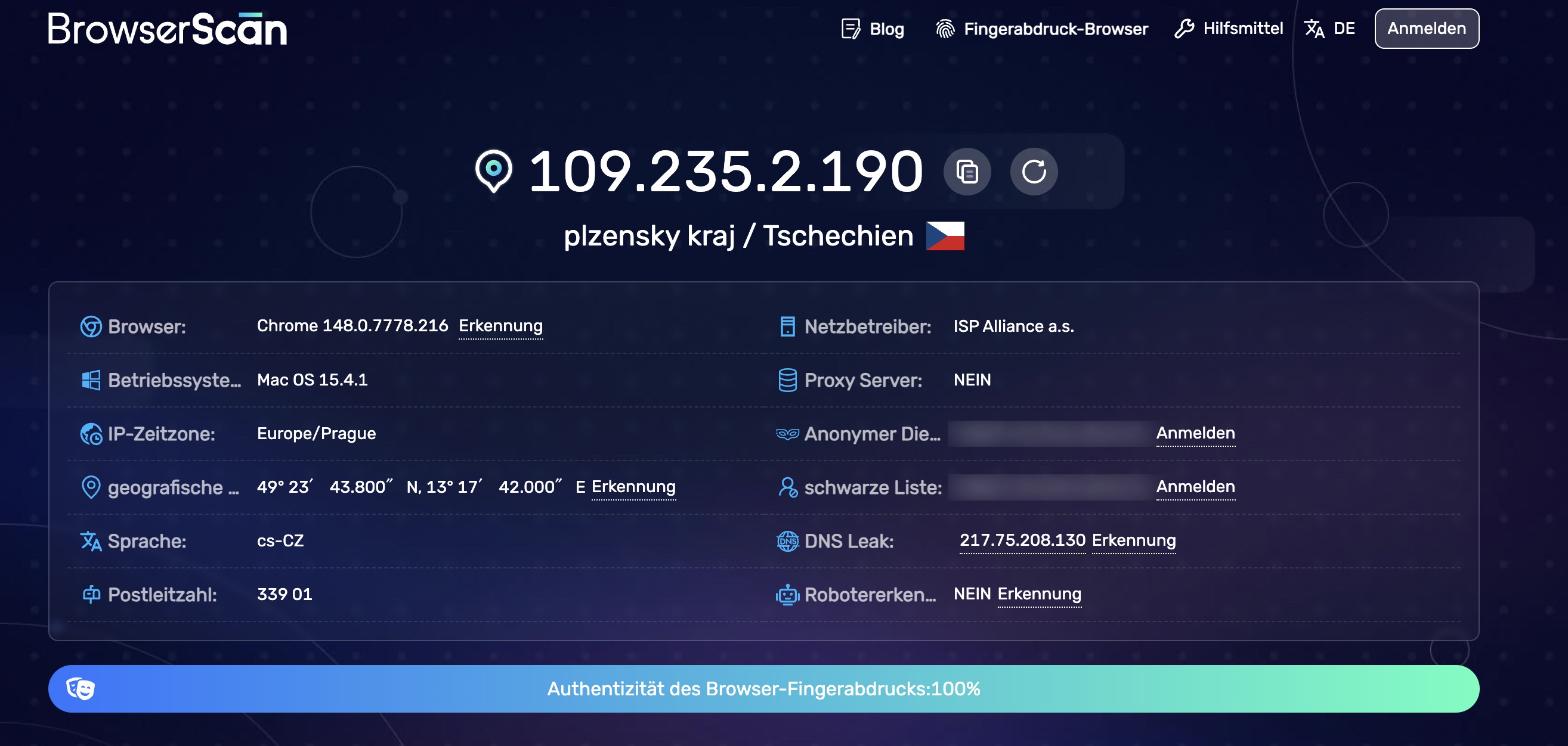 Browserscan