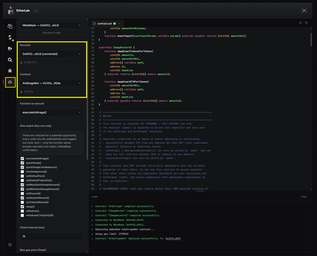 Starting via automation