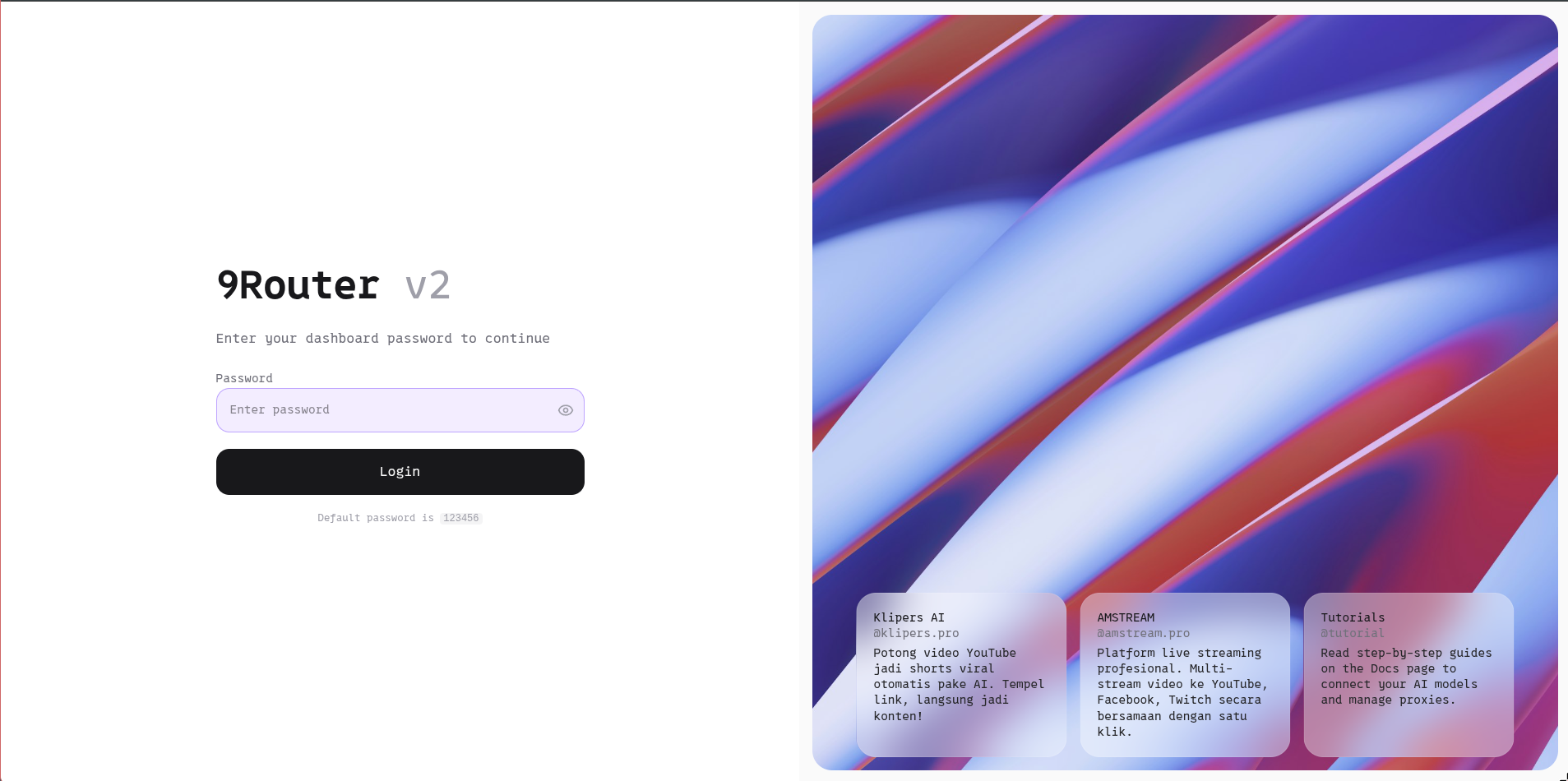 Login Page
