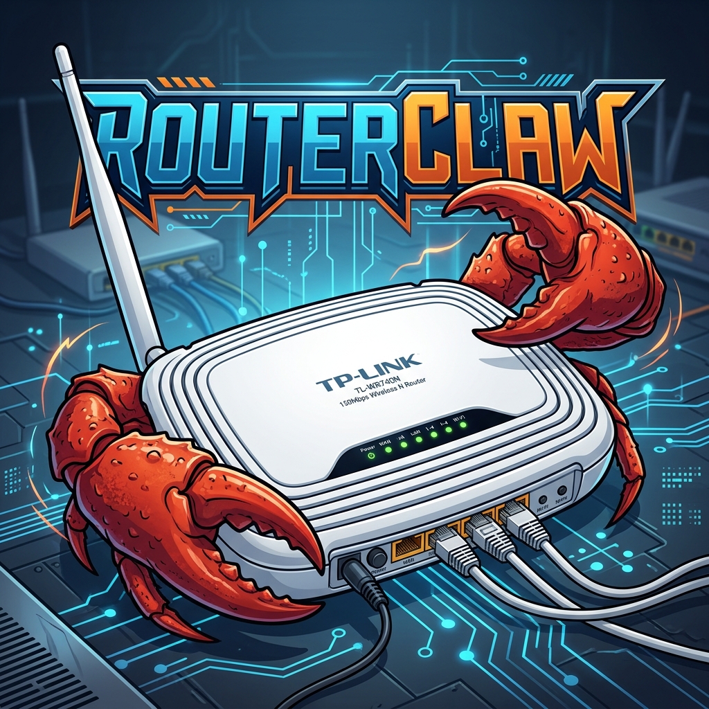 RouterClaw Logo