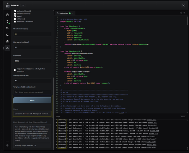 Starting via automation