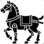 Gliding Horse Logo