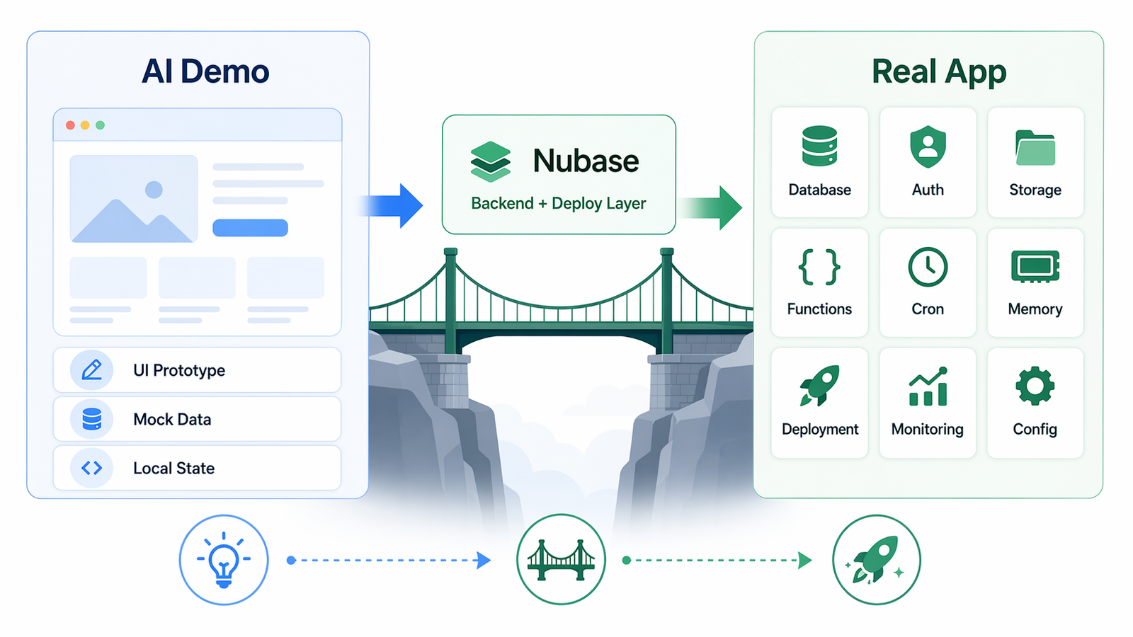 AI demo to real app with Nubase