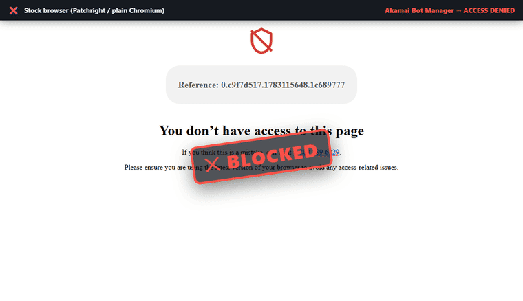Fortress clearing Akamai on macys.com
