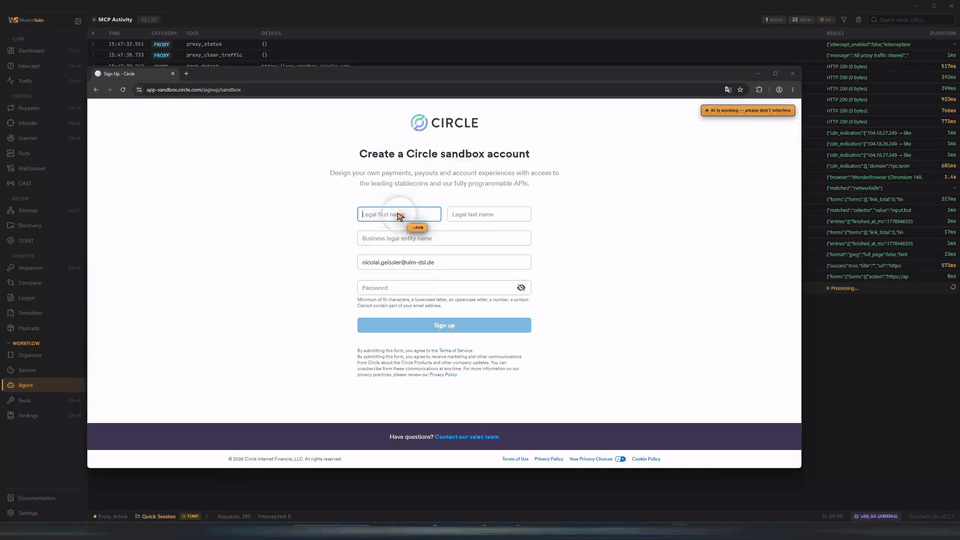 Claude Opus 4.7 driving WonderSuite end-to-end