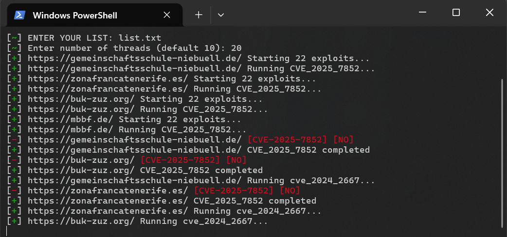 Exploitation Running