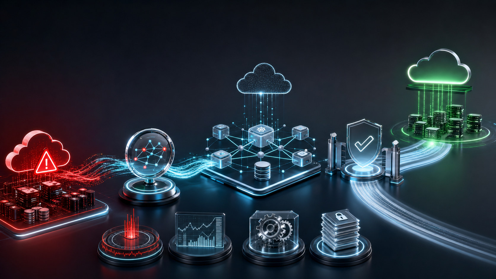Flawless connects alerts, evidence, approval, remediation, and verified recovery