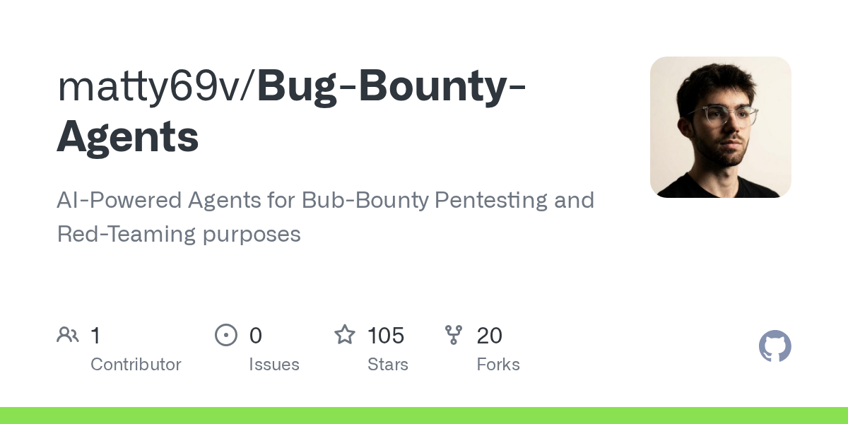Bug-Bounty-Agents: 43 AI Prompts for Bug Bounty and Pentesting