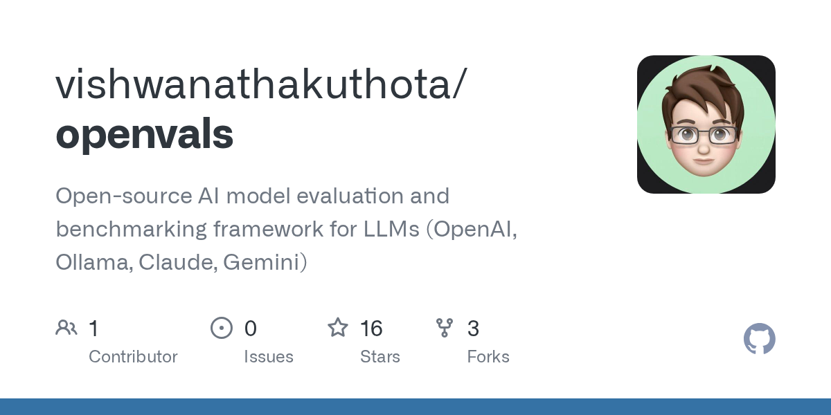 OpenVals: Open-Source Framework for LLM Benchmarking