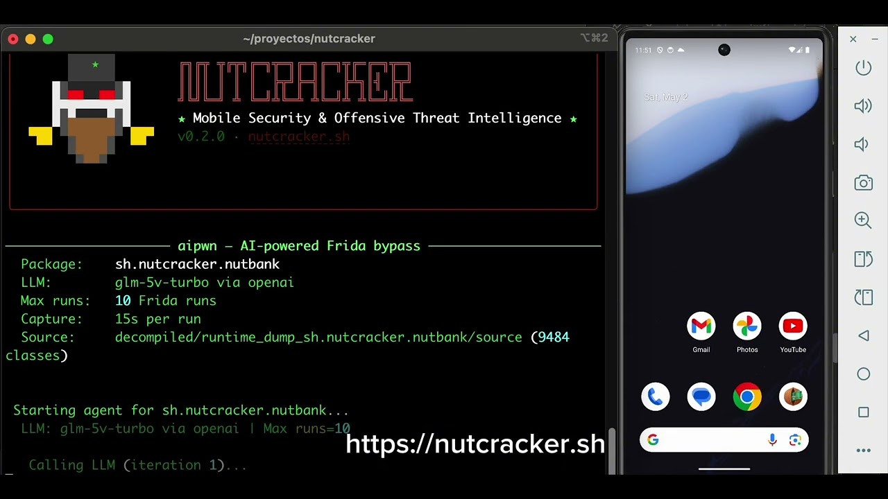 Nutcracker: Python Framework for Android App Security Analysis