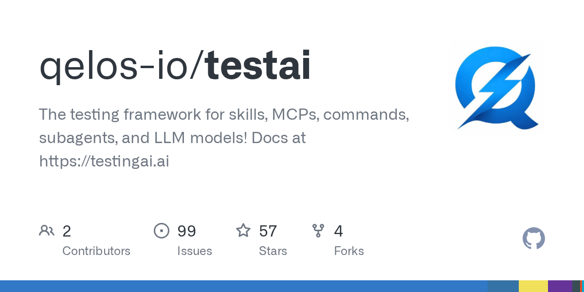 qelos-io/testai: testing frameworks for traditional software have been well-established for decades