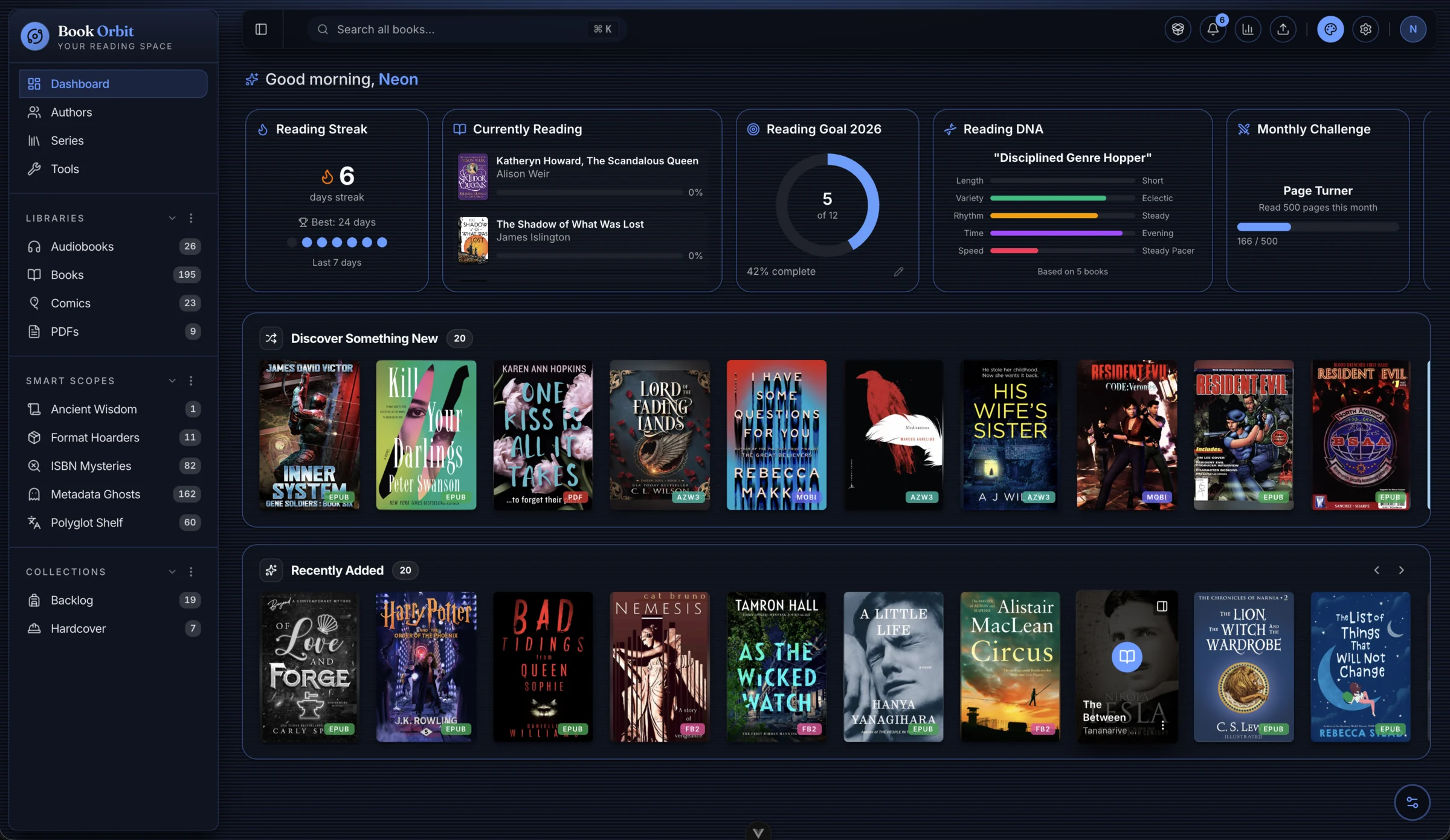 bookorbit/bookorbit: managing a digital library often feels like a fragmented experience