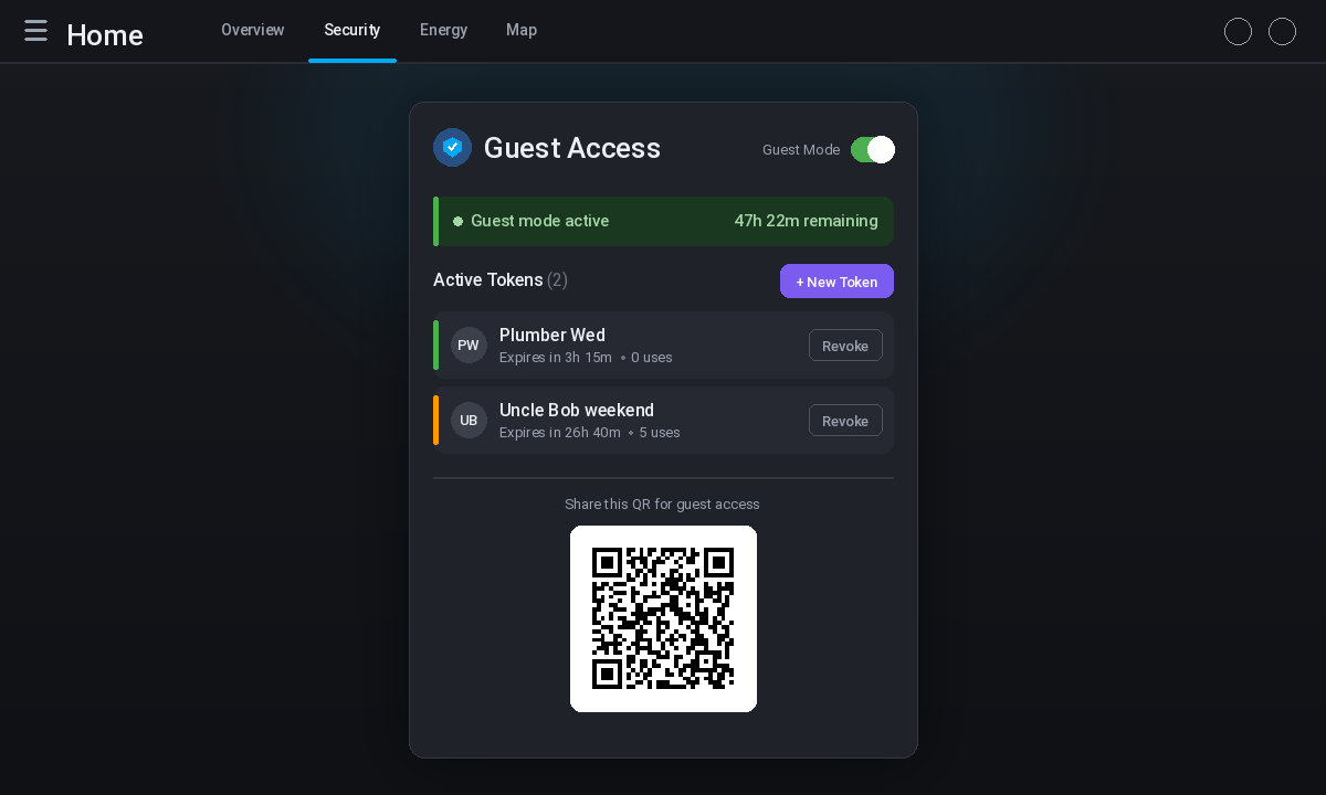 gatekeeper-ha: QR-code guest access with time-limited URLs for Home Assistant