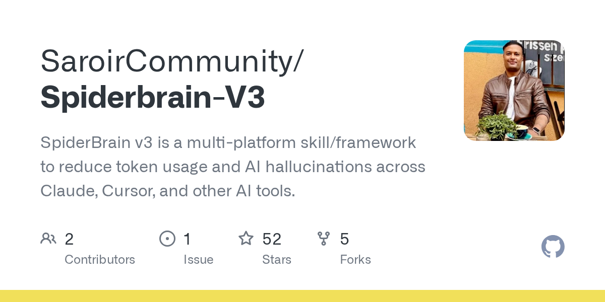 SaroirCommunity/Spiderbrain-V3: spiderBrain v3 © 2026 Perform Digital Pvt Ltd