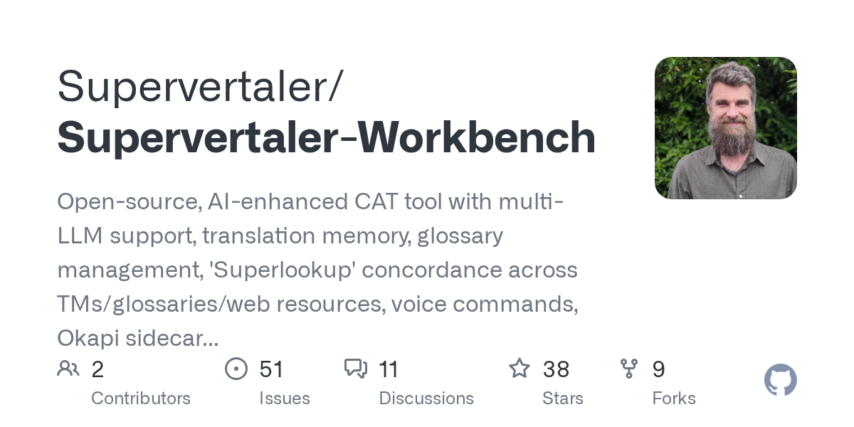 supervertaler/supervertaler-workbench: professional AI-enhanced translation workbench with multi-LLM