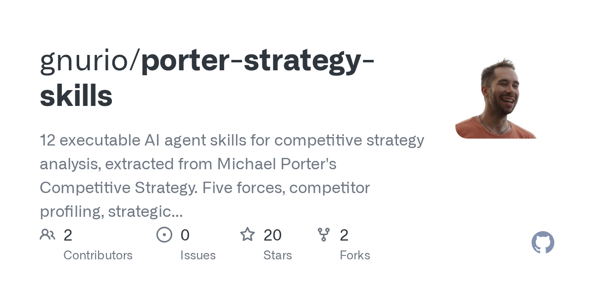 gnurio/porter-strategy-skills: /orchestrate-porter-strategy