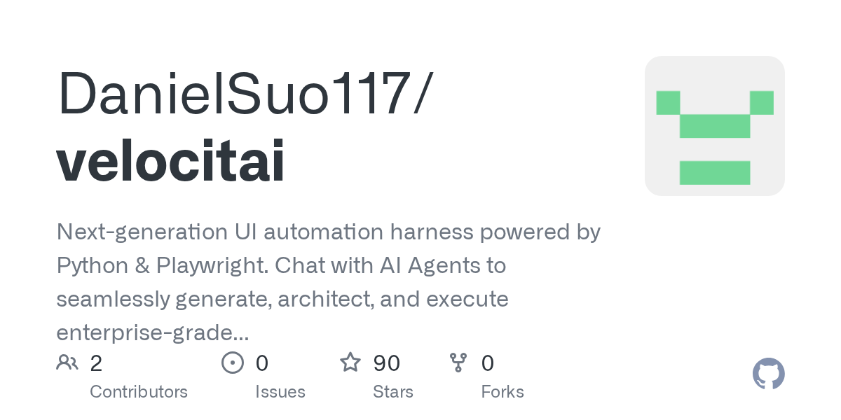 DanielSuo117/velocitai: claude install-plugin velocitai