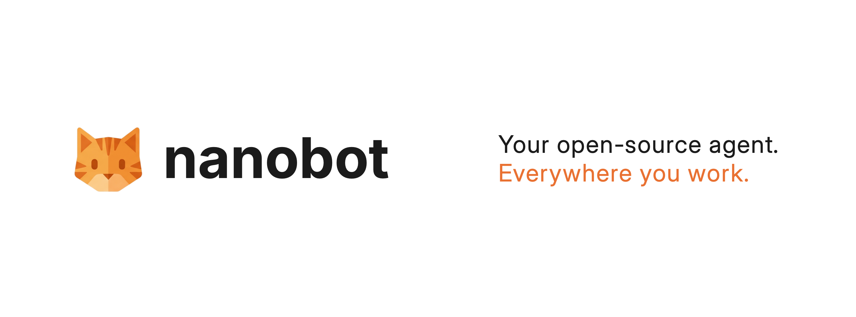 hkuds/nanobot: 🐈 nanobot is an open-source, ultra-lightweight personal AI agent you can truly own
