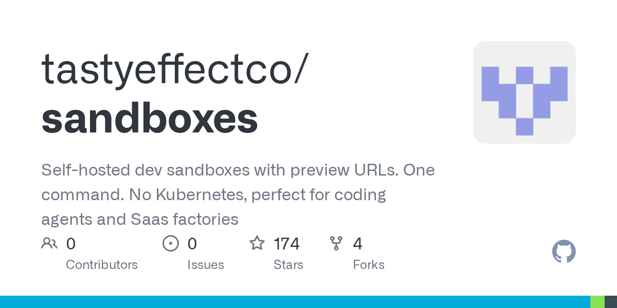 tastyeffectco/sandboxes: create a sandbox that will serve on port 3000