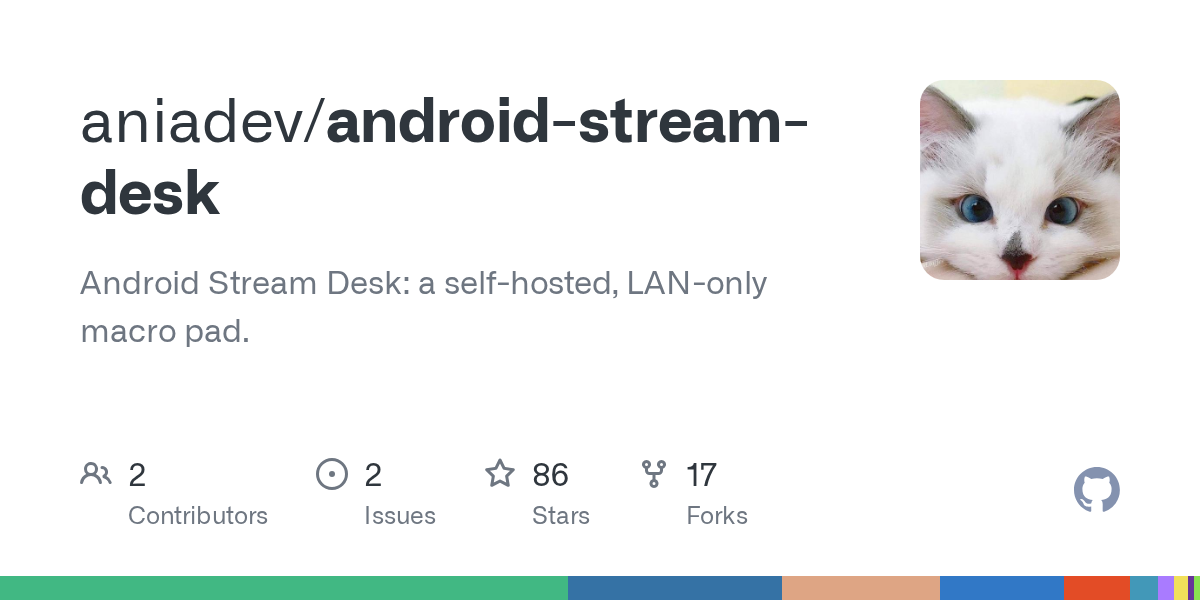 aniadev/android-stream-desk: giải pháp thay thế mã nguồn mở tiện lợi và dung lượng cực nhẹ cho thiết bị vật