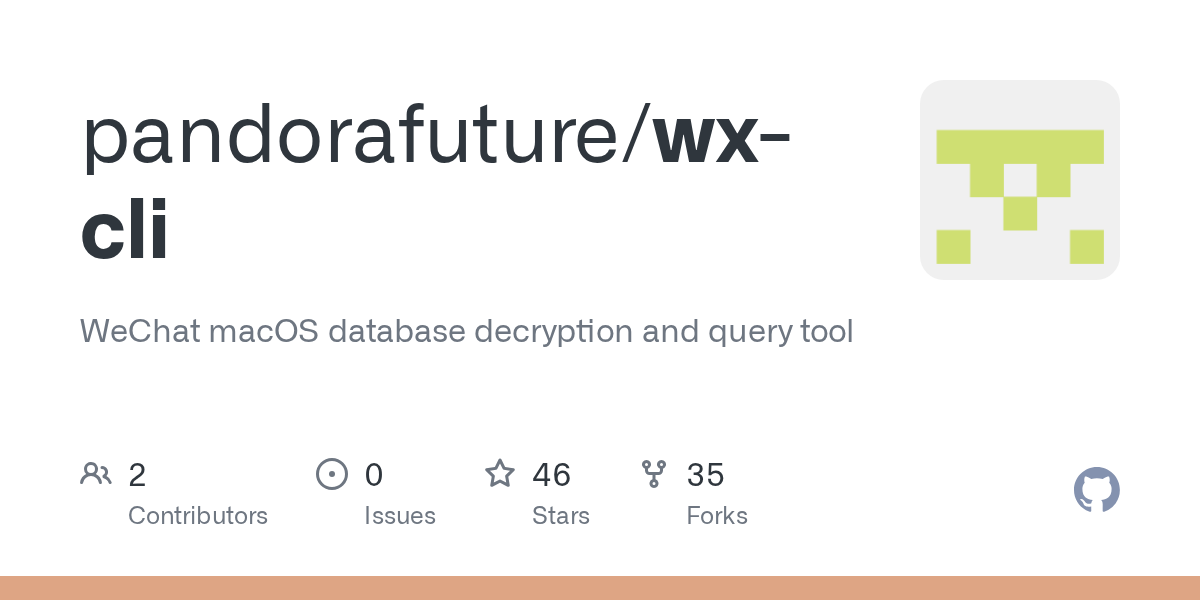 pandorafuture/wx-cli: mkdir -p ~/.local/bin