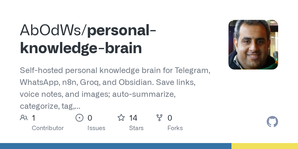 abodws/personal-knowledge-brain: hermes Personal Knowledge Brain