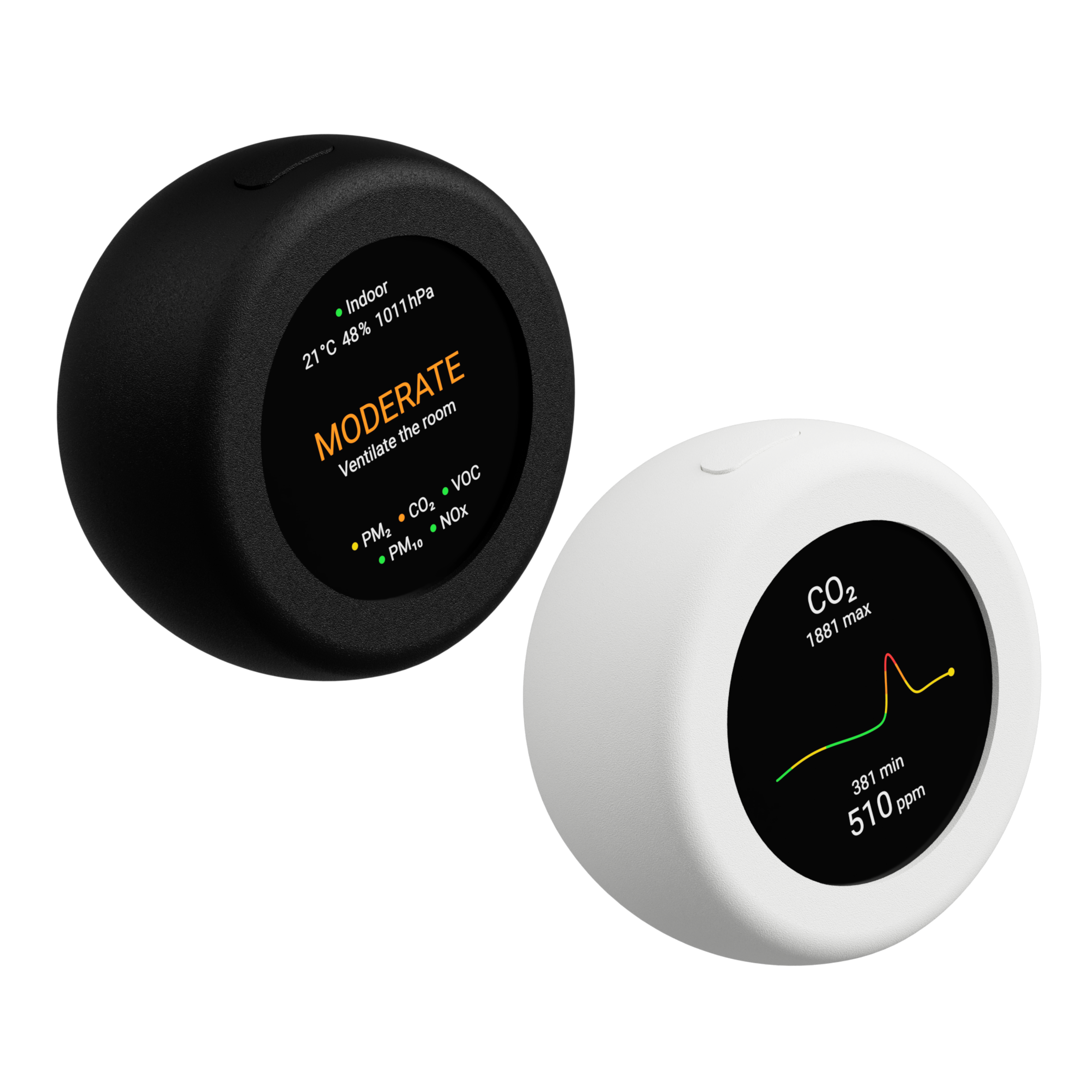sensy-one/AirDot: smart indoor air-quality display that works standalone, offline