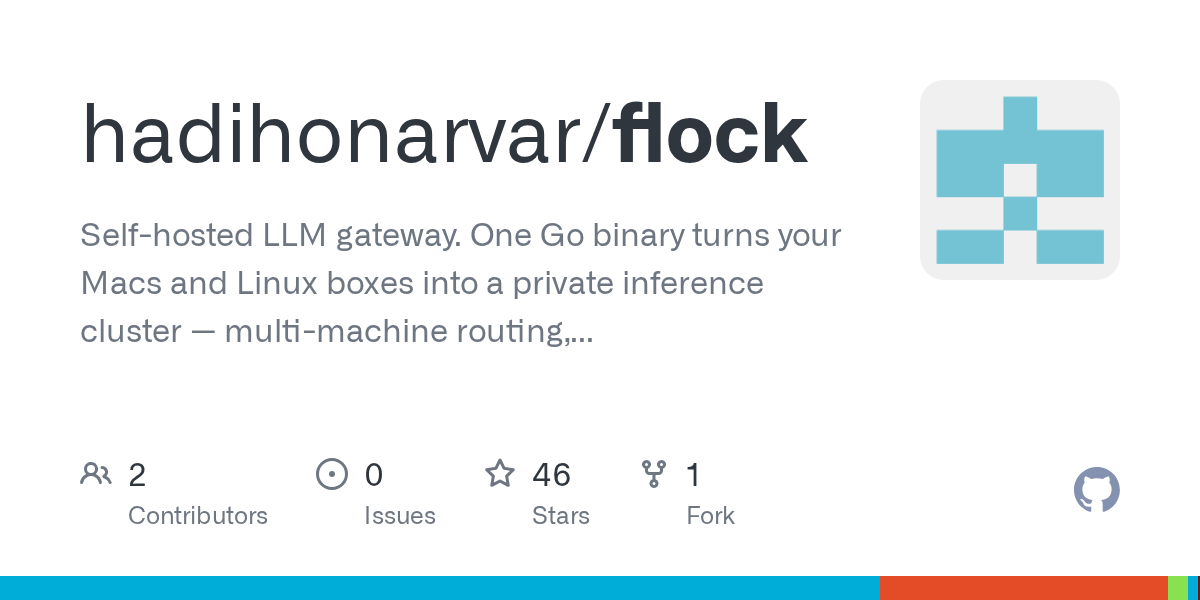 hadihonarvar/flock: self-hosted AI for your team.