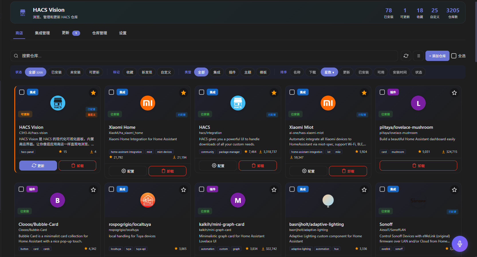c3h3-ai/hacs-vision: lightweight self-hosted alternative for tinkerers