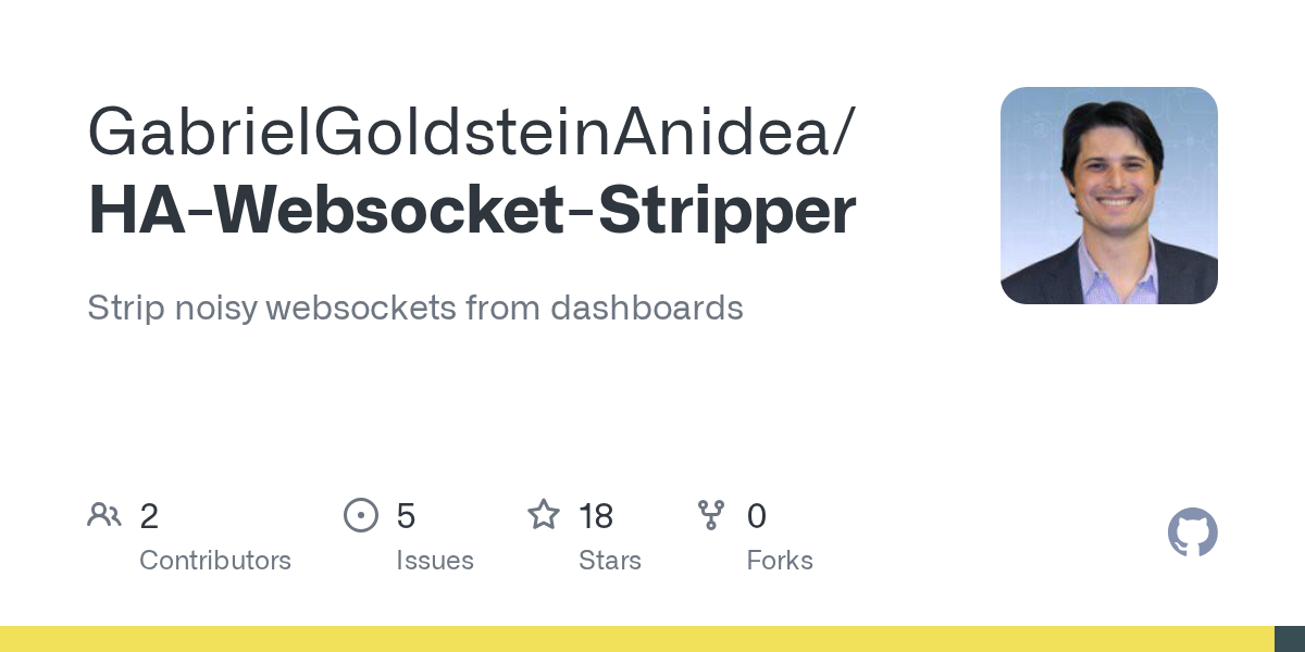 GabrielGoldsteinAnidea/HA-Websocket-Stripper: hA WebSocket Stripper — make slow Home Assistant dashboards