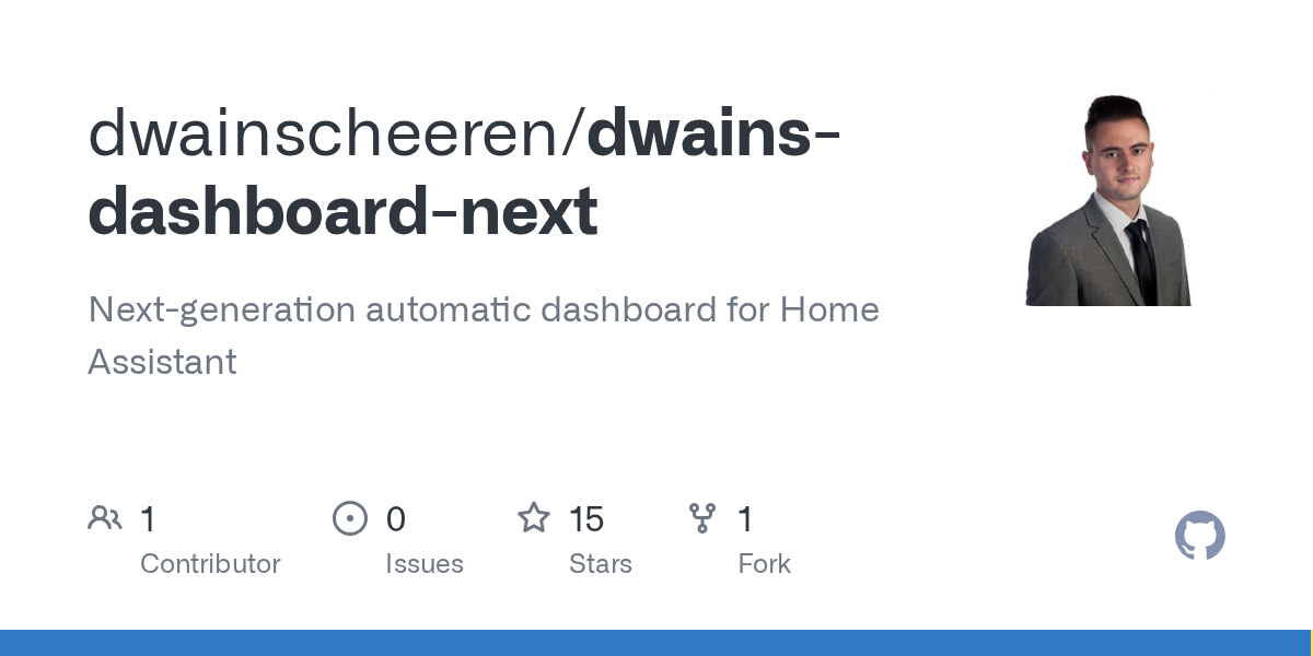 dwainscheeren/dwains-dashboard-next: open-source project for self-hosters