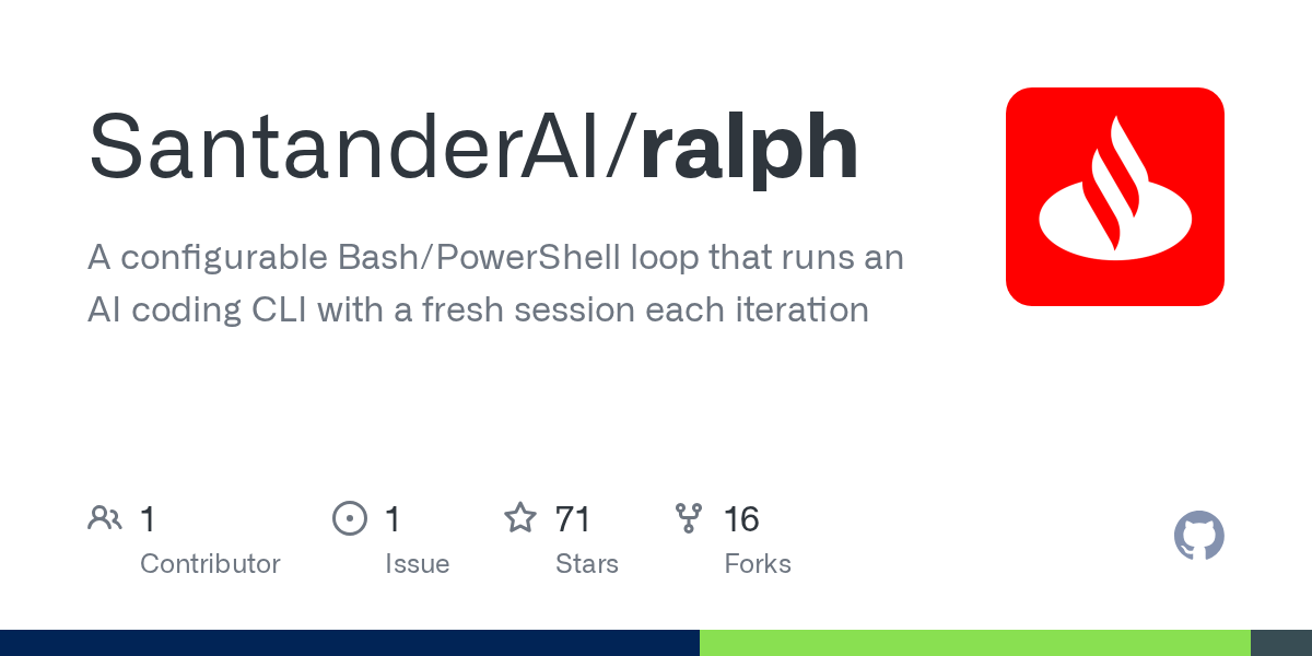 SantanderAI/ralph: open source by Santander AI Lab.