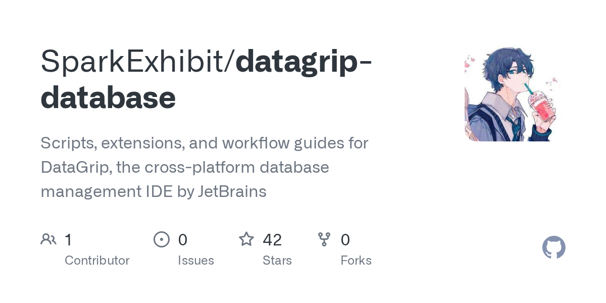 SparkExhibit/datagrip-database: dataGrip is a powerful database management IDE developed by JetBrains.