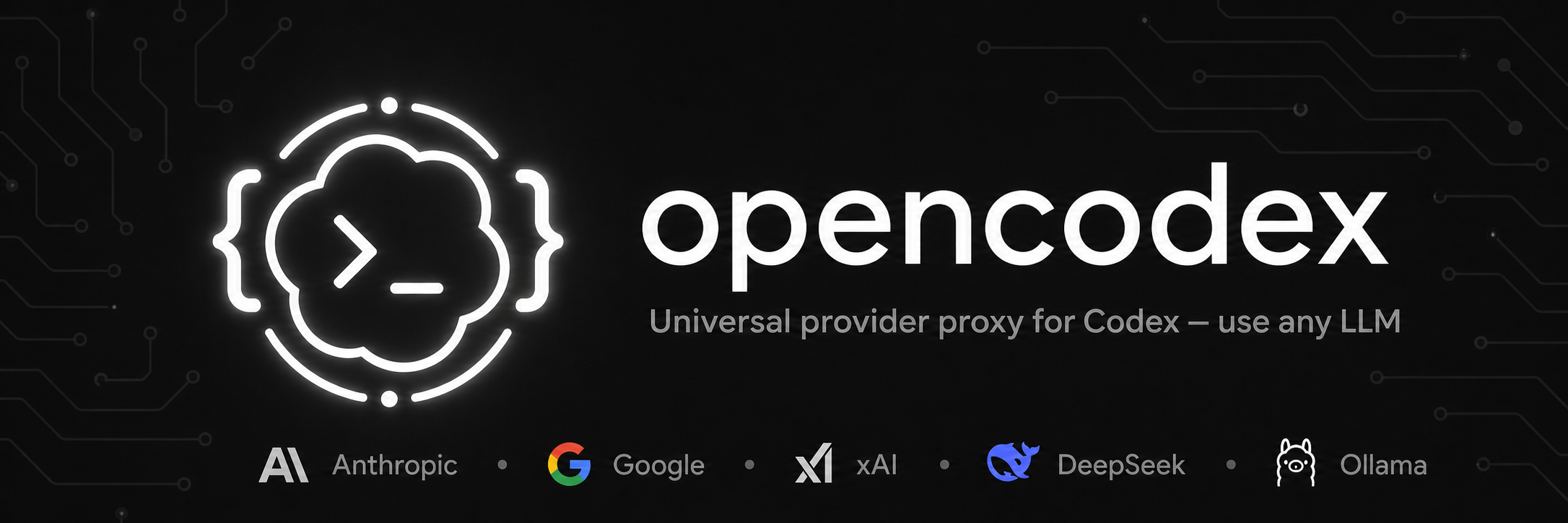 lidge-jun/opencodex: install (bundles the Bun runtime automatically — only Node 18+ required)