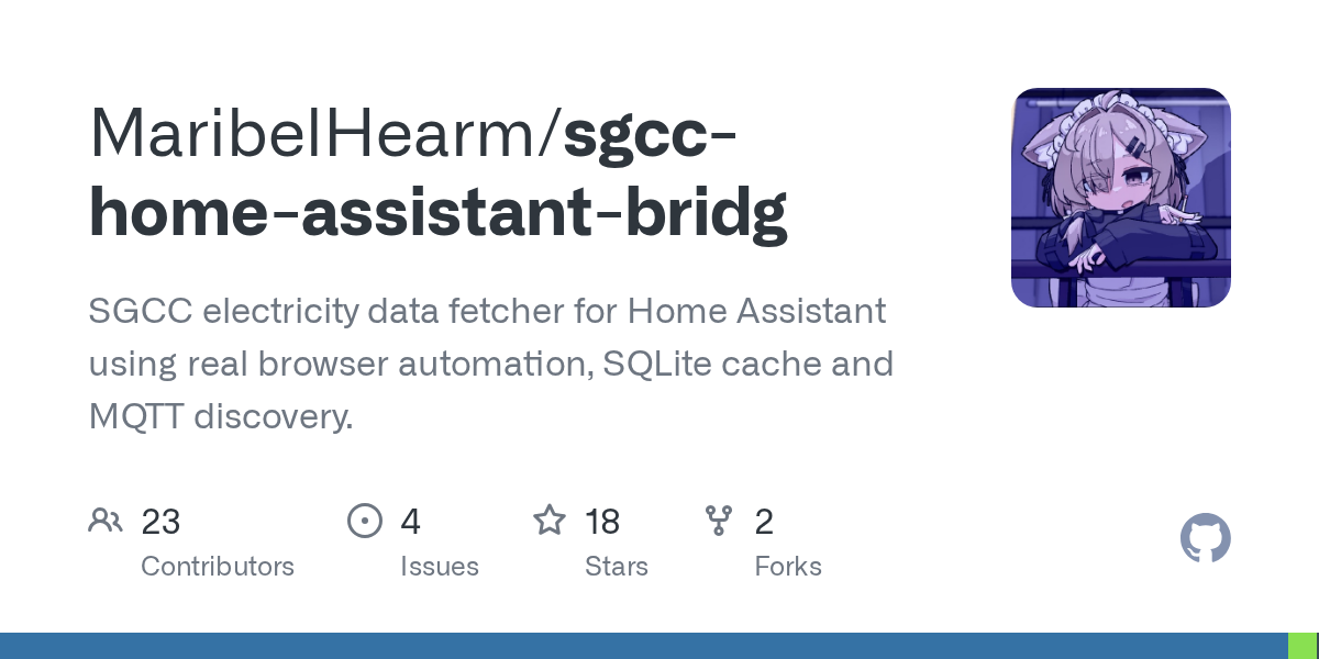 MaribelHearm/sgcc-home-assistant-bridg: sGCC Home Assistant Bridge