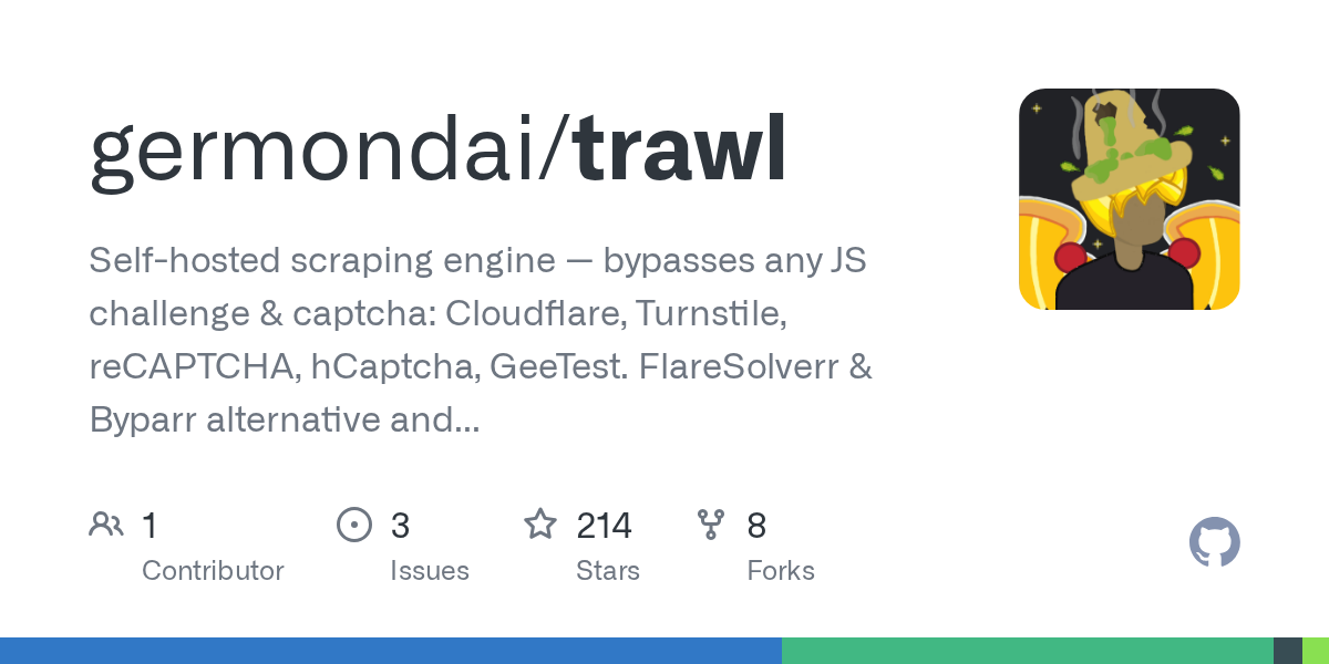germondai/trawl: welcome to TRAWL!