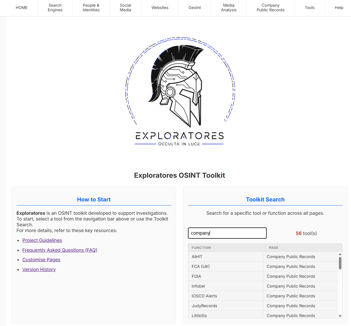 SOsintOps/Exploratores: A Modular and Responsive OSINT Toolkit for Investigations