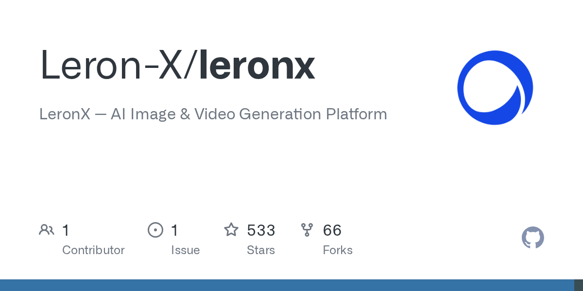 Leron-X/leronx: Open-Source AI Video Generation Pipeline with Rendering and TTS