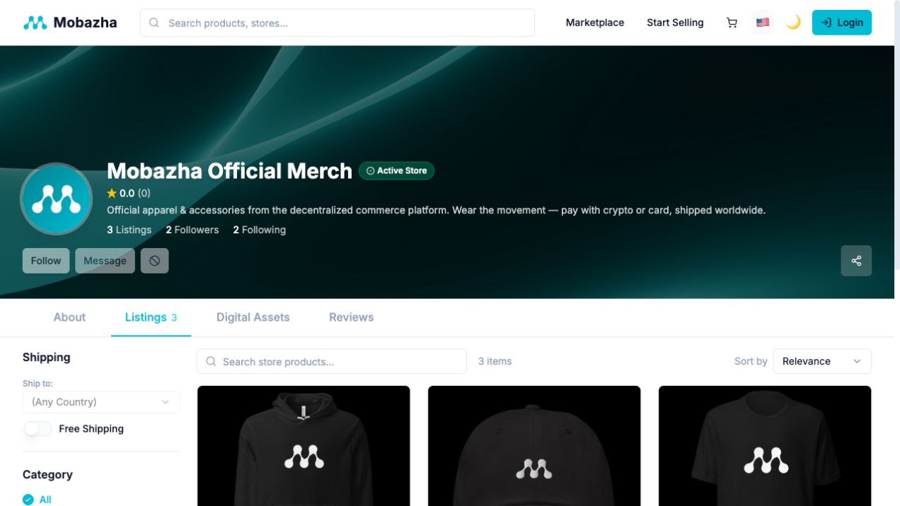 mobazha/mobazha-unified: A unified commerce storefront for hosted and self-hosted shops