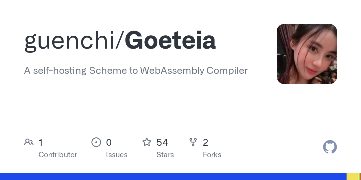guenchi/Goeteia: A graphics-optimized Scheme-to-WASM compiler and web toolkit