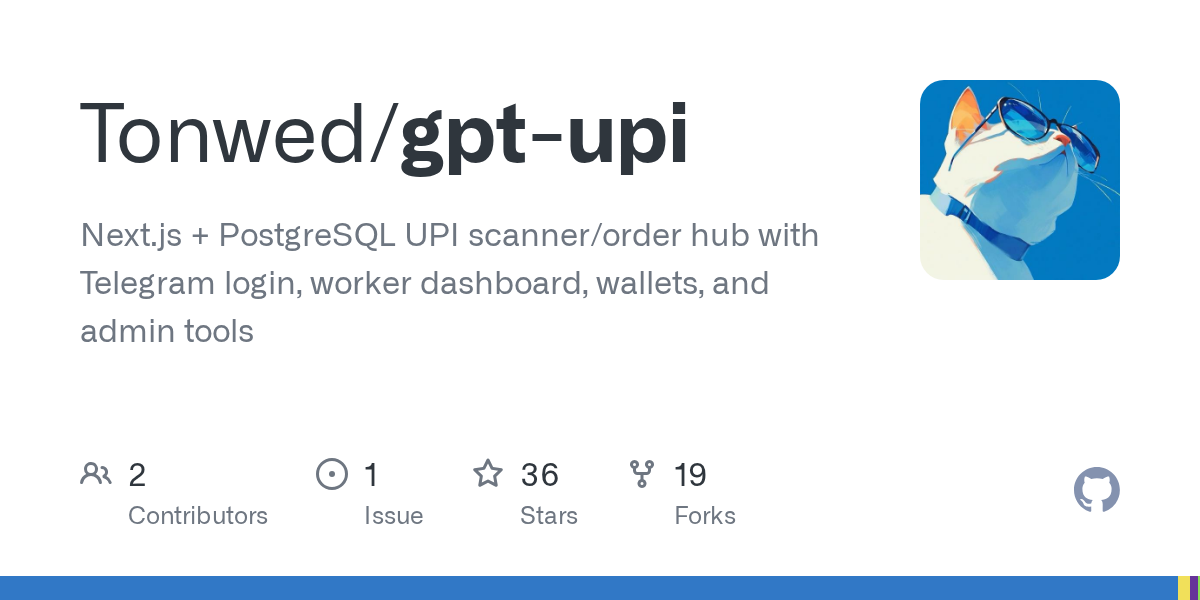 Tonwed/gpt-upi: Next.js and PostgreSQL App for Managing QR and Payment-Link Extraction
