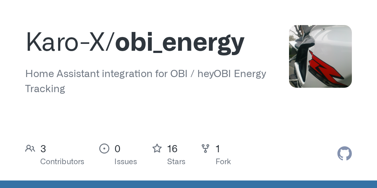 Karo-X/obi_energy: Custom Home Assistant integration for OBI Energy tracking