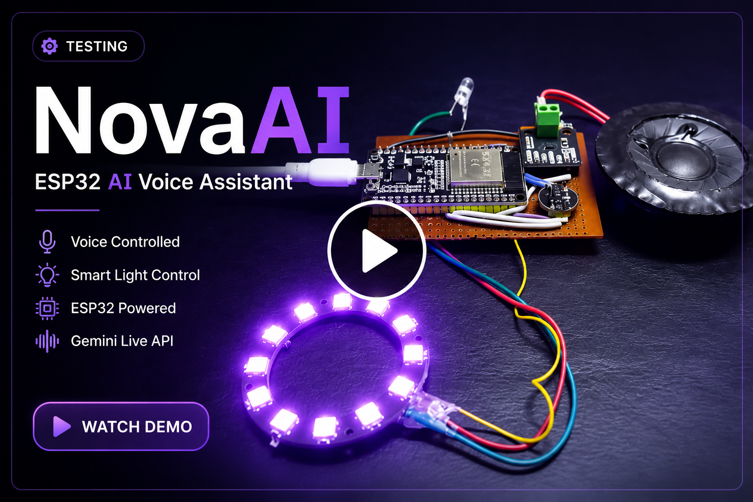 madebyparth/nova-ai: an open-source ESP32-powered AI voice assistant built with FastAPI and Gemini Live