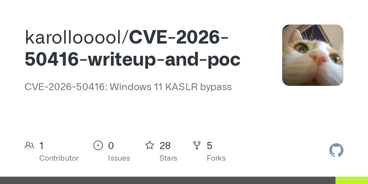 karollooool/CVE-2026-50416-writeup-and-poc: an open-source tool on GitHub for self-hosters